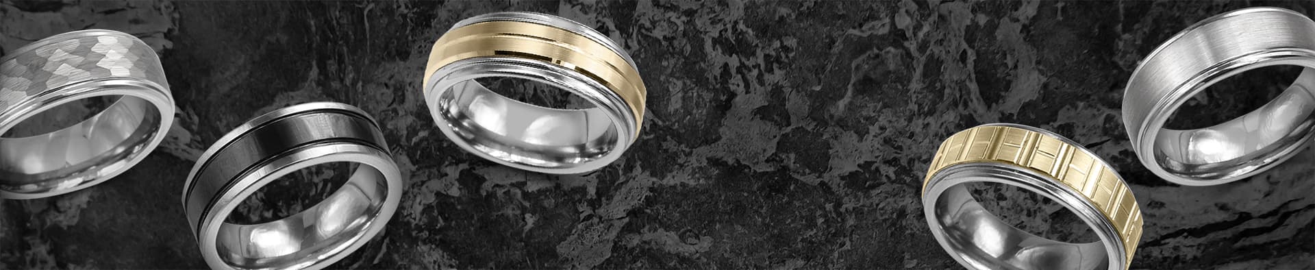 Jonc tungstene pour homme