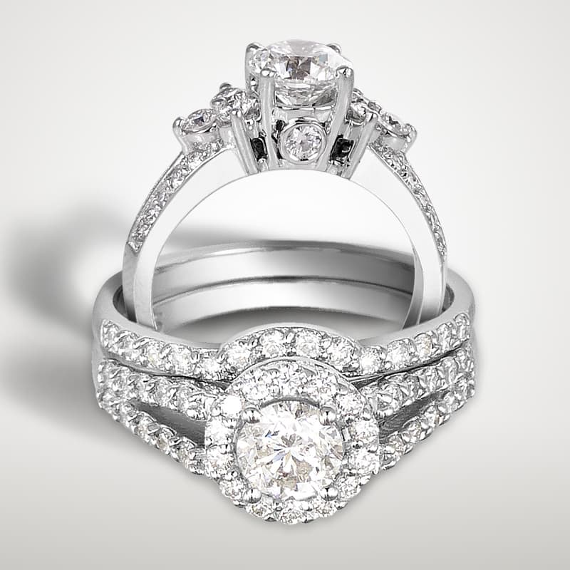 Bague à diamant canadien